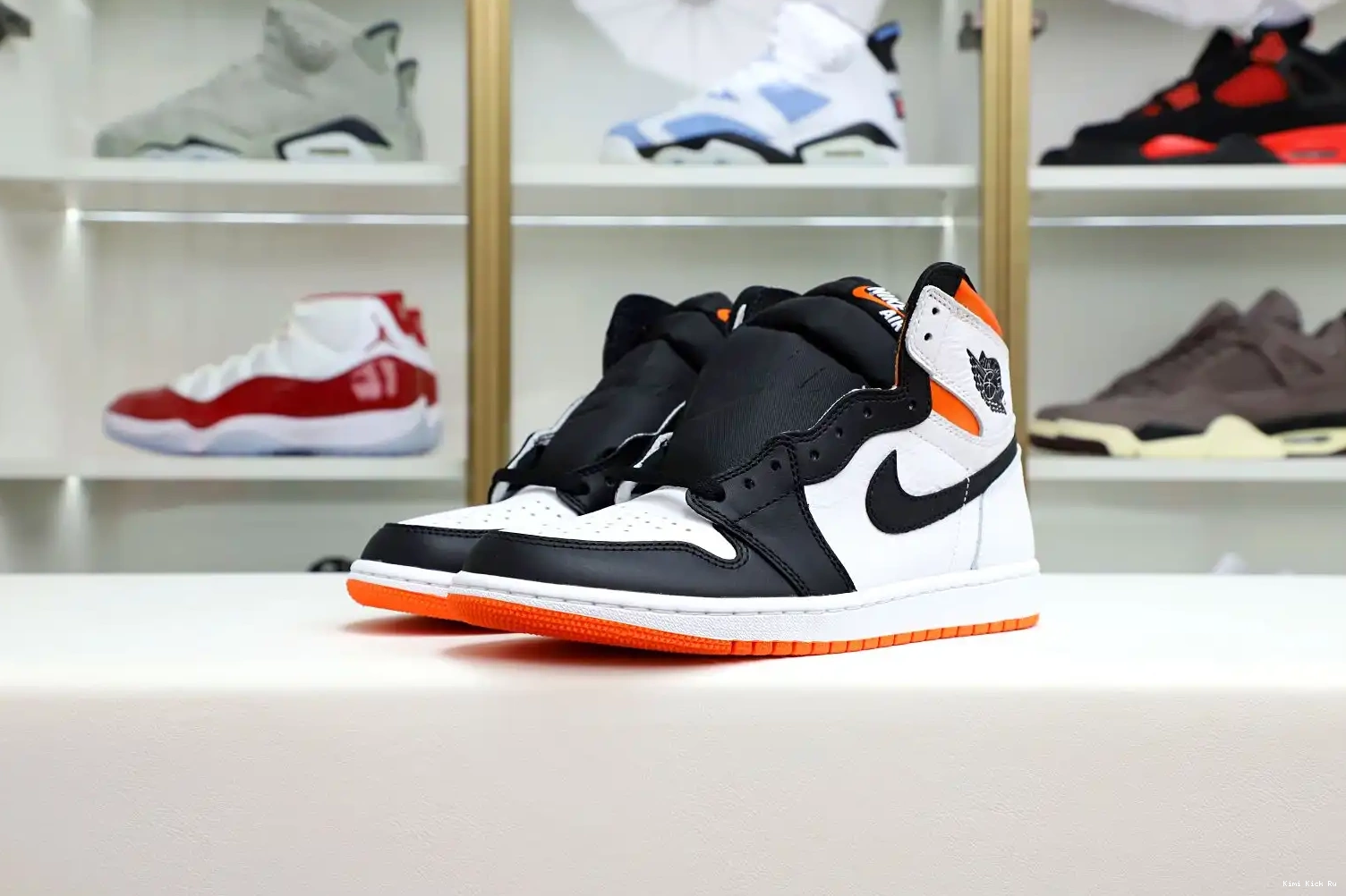 Kimikick 1 Retro Electro Orange' Jordan High Air OG 0606